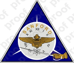 AUFKLEBER USN NAS SANFORD - Bild 1 von 1