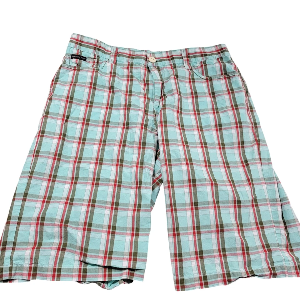 Pantalones Cortos Enyce Para Hombre 36 Coloridos Cuadros Retro Hip Hop Retro Foto 1 de 4