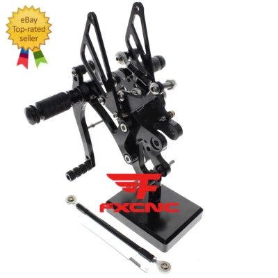 适用于雅马哈 YZF R1 1998 1999 2000 2001 2002 2003 数控齿轮脚凳脚钉 — 第 1/4 张图片