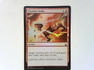 Foil Thunder Strike Battlebond - Magic the Gathering Red - Picture 1 of 1