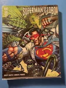 Superman Vs Lobo #1 B , 2, 3Cover DC 2021 Black Label NM Comics Book Comp Set - Picture 1 of 3