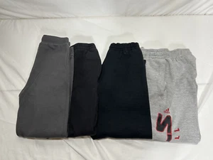 Boys Cloths Lot of 4 Sweatpants- Size 8 - Picture 1 of 9