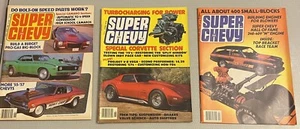 SUPER CHEVY June 1979 April 1980 Lot 3 Magazines Vintage Chevrolet Turbocharged - Imagen 1 de 6