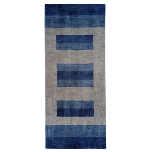 Hand Knotted Loom Wool Area Rug Contemporary Blue Light Blue BBH BBL0B904L03X03 - Picture 1 of 155