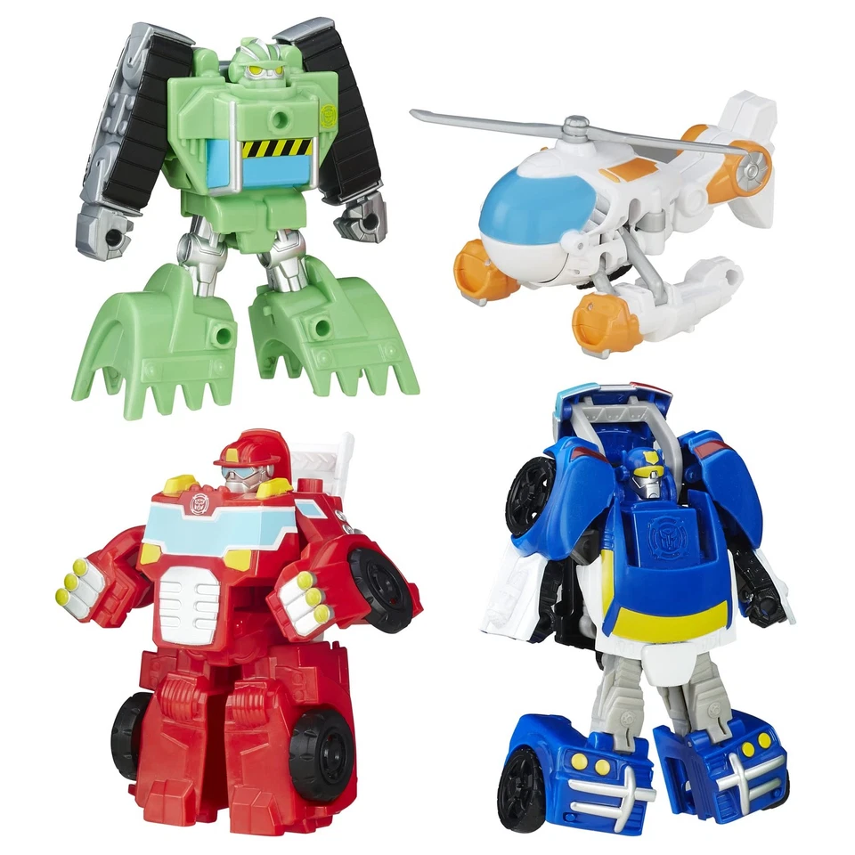 Rescue Bots Griffin Rock Team Action Figures (Amazon Exclusive) - Image 1 of 4