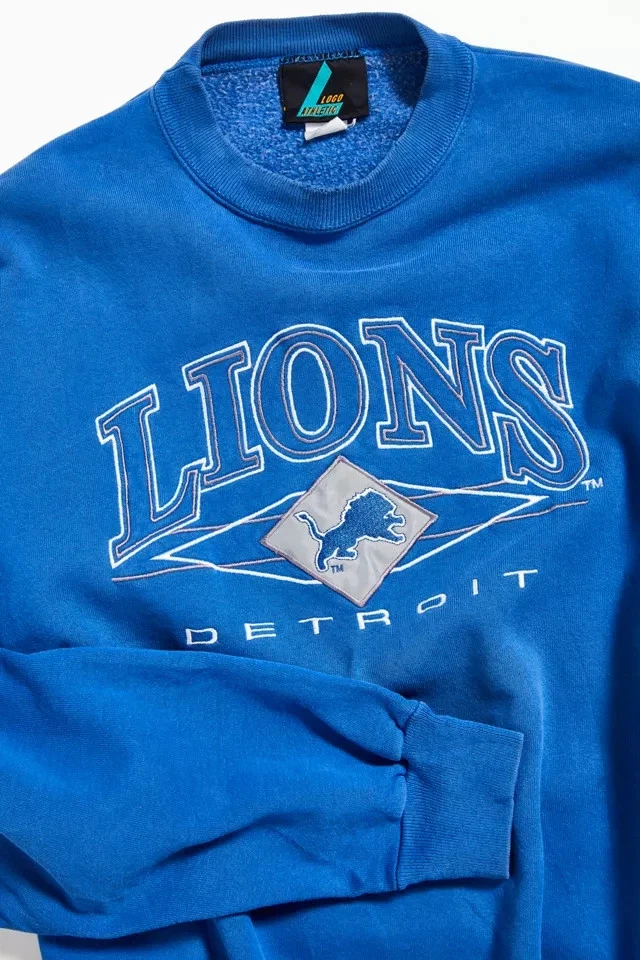 Sudadera De Colección Detroit Lions Cuello Redondo Estampado Digital KV20127 Foto 1 de 1