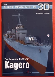 Kagero Super Drawings in 3D 16024 24, The Japanese Destroyer KAGERO - Picture 1 of 8