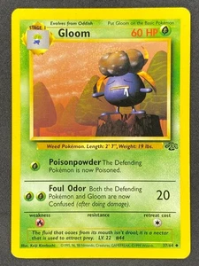 Pokémon Gloom 37/64 JU Jungle Unlimited LP/NM - Imagen 1 de 2
