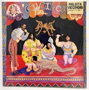 MALDITA VECINDAD El Circo LP Pink Vinyl NEW SEALED 2020 Mexico PACHUCO Kumbala - Picture 1 of 3