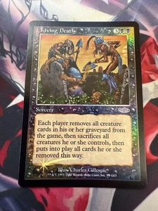 MTG Living Death FOIL Old Frame English Judge Promo 1x - Picture 1 of 2
