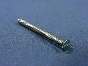Uneeda Bolt & Screw Co 1-1/2" Cabeza plana 6-32 Roscas Perno de máquina ranura recta - Imagen 1 de 3