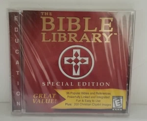 Bible Library Special Edition CD-ROM 36 Popular Bibles References 200 ClipArt E - Picture 1 of 2