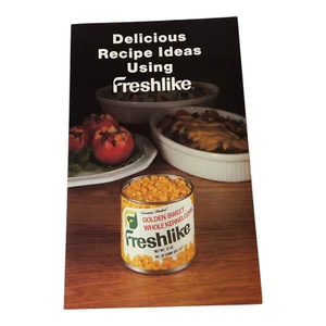 Vtg Delicious Recipe Ideas Using Freshlike Vegetables Booklet Pamphlet Larsen Co - Picture 1 of 6