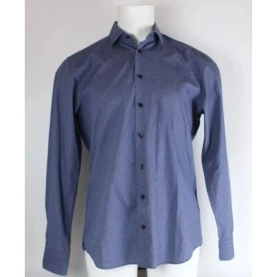 Mens Tommy Hilfiger Shirt Size Medium Slim Fit Long Sleeves Article - Image 1 of 4