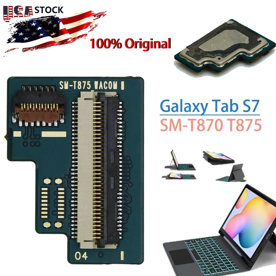 Placa conectora de pantalla táctil OEM para Samsung Galaxy Tab S7 SM-T870 T875 T876 NUEVA Foto 1 de 4