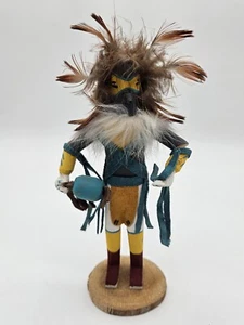 Vintage Kachina Hopi Wachtel Negale Indianer Western Figur Kunst Skulptur - Bild 1 von 9