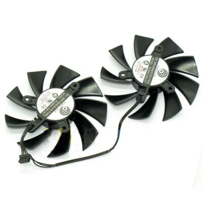 87mm EVGA GTX760 GTX770 Video Card Dual Fan Replacement 42mm PLA09215B12H R200 - Image 1 of 4