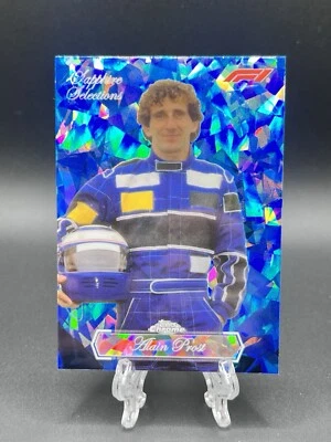 2023 Topps Chrome Formula 1 F1 Alain Prost Sapphire Selections #SS-5 F1 Williams - Image 1 of 4