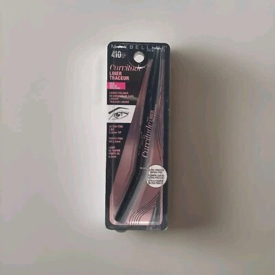 Maybelline New York Curvitude Liquid Eyeliner 410 BLACK 0.2mm Ultra Fine Tip - Image 1 of 2