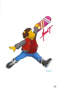 Do You Pooh? BACK TO THE FUTURE - SIGNED BY: MARAT MYCHAELS ARTIST PROOF AP7 - Picture 1 of 2