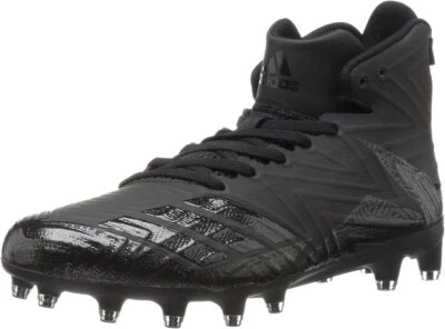 adidas Men's Freak X Carbon Mid Football Cleats, Black/Black/Black Size 18 BW086 - Image 1 of 4