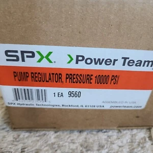 SPX POWER TEAM 9560 PUMP REGULATOR PRESSURE 10000 PSI - Picture 1 of 4