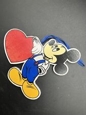 Disney Kurt Adler Santas World Mickey Mouse With Heart Love Ornament VTG