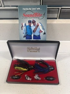 VINTAGE STRIKE KING SOUNDBITE LURE ELECTRONICS WITH VHS TAPE NEW - Picture 1 of 3