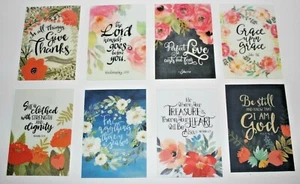 8 Inspirational Fridge Magnets Scripture Bible Verses Christian Religious Gift I - Picture 1 of 9