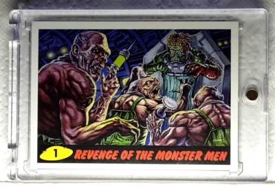 2020 Mars Attacks Uprising Heritage  Parallel Card 1 Revenge Of The Monster Men - Image 1 of 2