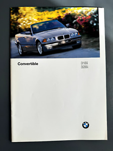 1996 BMW 328i 318i Convertible E36 26 page Original Car Sales Brochure Catalog