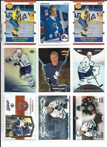 HUGE MATS SUNDIN 100 CARD 85 DIFFERENT LOT b w/ 3 RC MAPLE LEAFS + - Picture 1 of 1