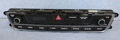 15-17 HYUNDAI SONATA CLOCK RADIO CONTROL ASSEMBLY OEM 94510-C2530 - Image 1 of 2