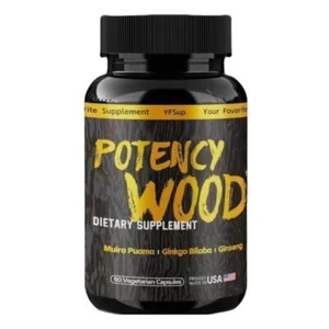 Potency Wood Ginseng Ashwagandha Ginkgo Tribulus | Herbal Supplements | 60  ZHV - Picture 1 of 11