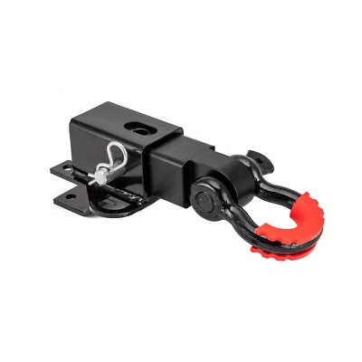 2" Trailer Hitch Receiver Shackle Tow Mount For 2009-UP Honda Rancher TRX420 - Image 1 of 4