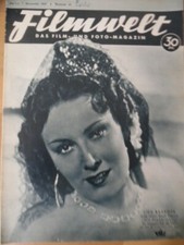 FILMWELT 45 - 7.11. 1937 Lida Baarova Lilian Harvey Luise Ullrich Paola Negri E