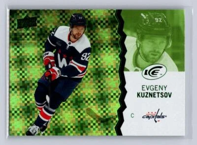 2023-24 Upper Deck Ice #39 Evgeny Kuznetsov -Green-Washington Capitals - Image 1 of 2