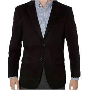PRONTO-UOMO Couture 100% Cashmere Classic Blazer-Black-Size 40 S-NEW - Picture 1 of 11