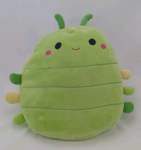 Squishmallow 12" Cortez Caterpillar Soft Green Insect Plush - Picture 1 of 6