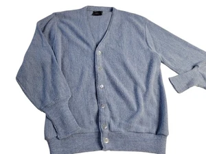 Vintage JC Penney Herren Shop Hellblau Pullover Wolle M Medium - Bild 1 von 5