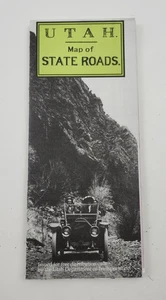 Utah Vintage Fold Out Official State Highway Road Map 1996 - Picture 1 of 7