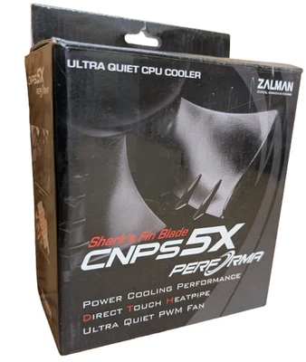 Zalman CPU Cooler CNPS5X Performa LGA1155/AM3 - Image 1 of 3