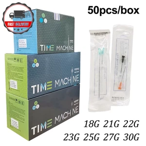 50 Stück Fabrik Einweg Kanüle mit stumpfer Spitze 22G 23G 25G 27G 18G 50Mm/70 stumpfe Flosse - Bild 1 von 23