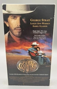 Pure Country Starring George Strait Warner Bros. 1992 Vintage VHS - Picture 1 of 2