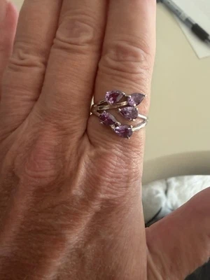 纯银 Alexandrite 尺码 8 — 第 1/4 张图片