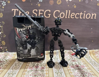 LEGO BIONICLE: Figura incompleta de Toa Nuparu 8729 con bote Foto 1 de 4