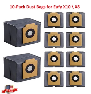 10-Pack Dust Bags Vacuum Bags for eufy X10 Pro and X8 Pro Vacuums - Picture 1 of 8