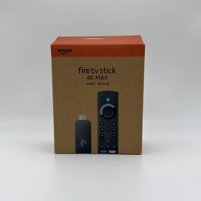 Amazon Fire TV Stick 4K Max Streaming Wi_Fi 6E Alexa Voice Remote Control NEU - Bild 1 von 4