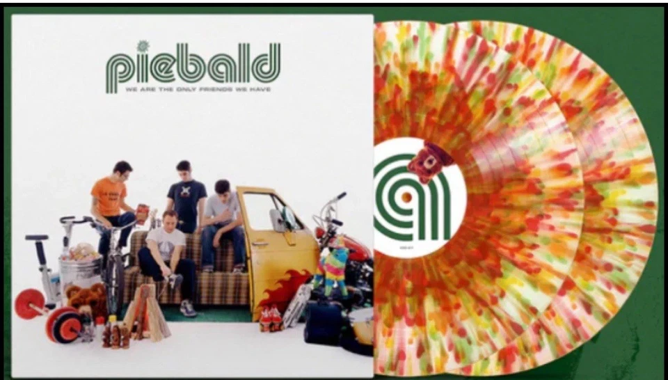 PIEBALD We Are The Only Friends That We Have Deluxe LP Vinyl 300 Pressing Piñata Foto 1 de 1