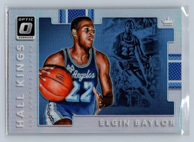Holograma Donruss Optic #2 Elgin Baylor Hall Kings 2017-18 Foto 1 de 2
